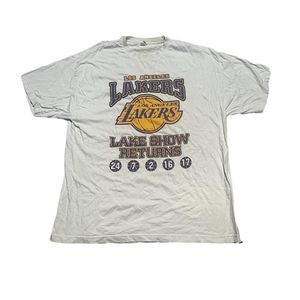 Modern 2008/2009 Los Angeles Lakers “Lake Show Returns” T Shirt